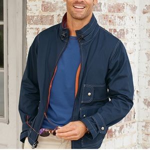 Survivalon men's navy jacket. Size Large